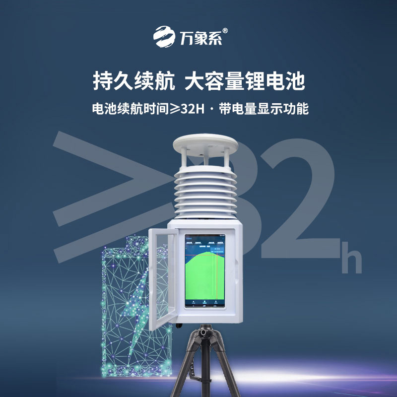 六要素便攜式氣象站屏幕款